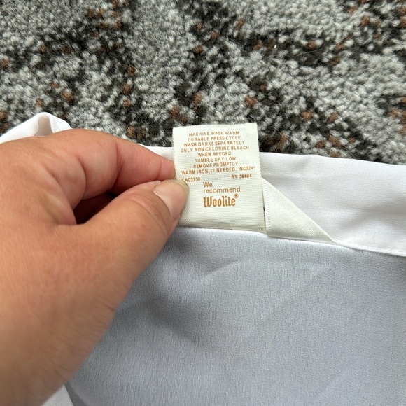 Vintage Ship n’ Shore Button Down Cap Sleeve Blouse White 16 - Picture 4 of 6